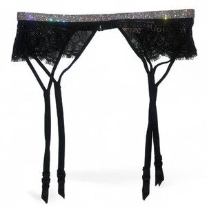 VS Shine Lace Garter Strap